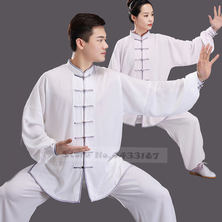 Vêtements de Kung Fu de style chinois At Fitting, style traditionnel Tang, rétro financièrement, chapelle Tai unisexe, vêtements décontractés