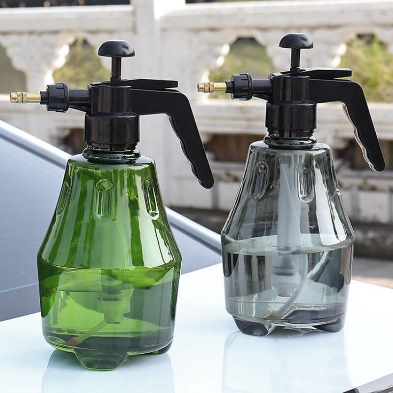 1-częściowa nacisk dłoni zraszacz wody pompa powietrza wyzwalająca opryskiwacze do dezynfekcji ogrodu butelka z rozpylaczem czyszczenie samochodu konewka opryskiwacza