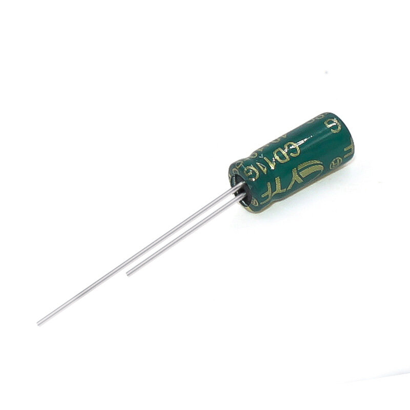 Высокочастотный электролитический конденсатор, зеленое золото, 63V2.2UF, 5*11 мм, 2,2 UF/63V, долговечный электролитический конденсатор, новый оригинальный
