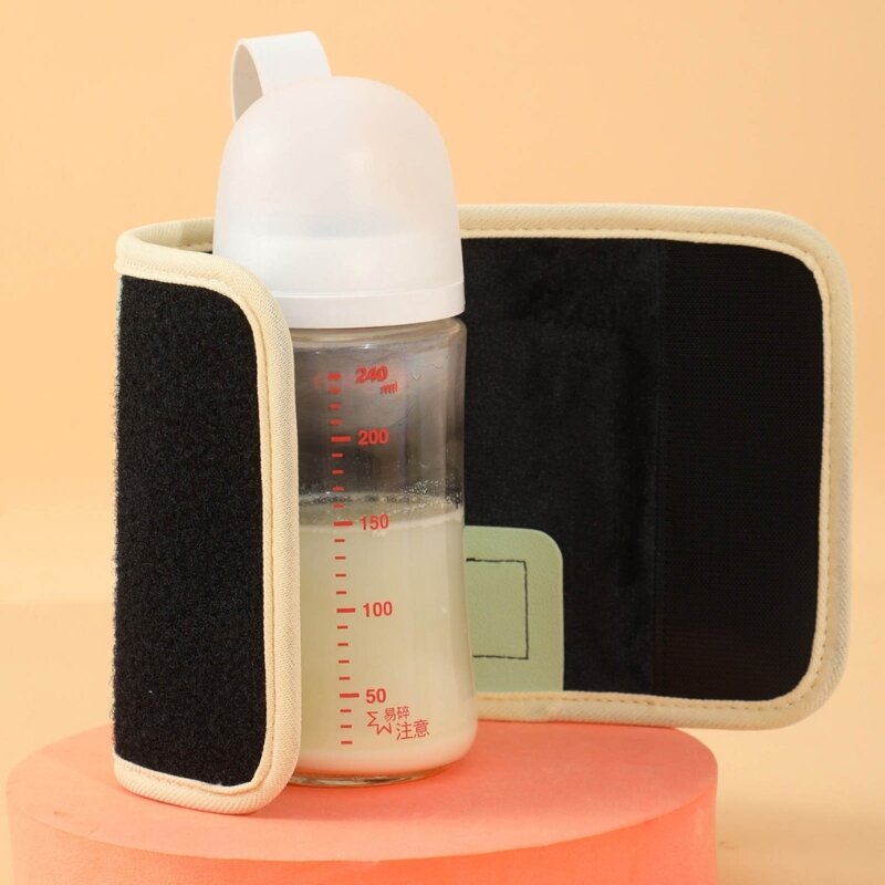 USB Portable Milk Water Warm Bags Travel Stroller Insulated Bag Baby Nursing Bottle Heater Safe Kids Supplies For Outdoor Winter
