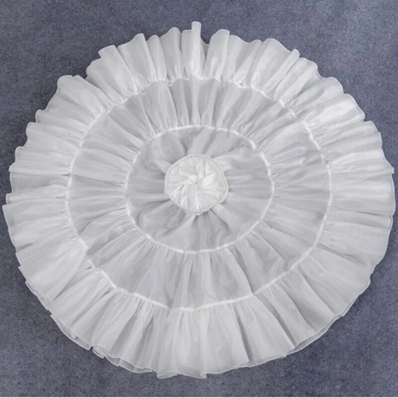 Skirt strut Lolita cloud strut boneless soft yarn with adjustable length daily strut woven shag skirt