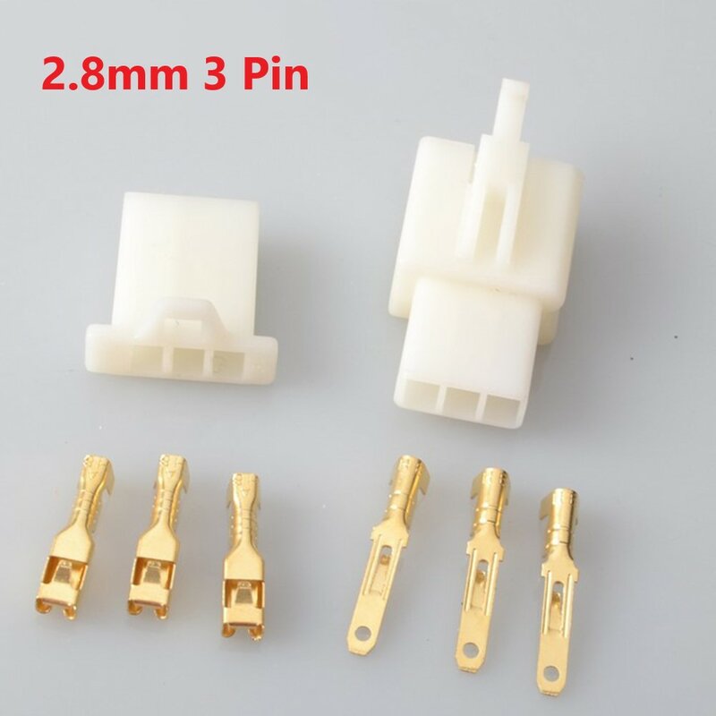 High Frequency Universal High Quality Socket Connector Terminal Socket Pin Connector 6 Pin 2.8mm 4 Pin Shell ABS