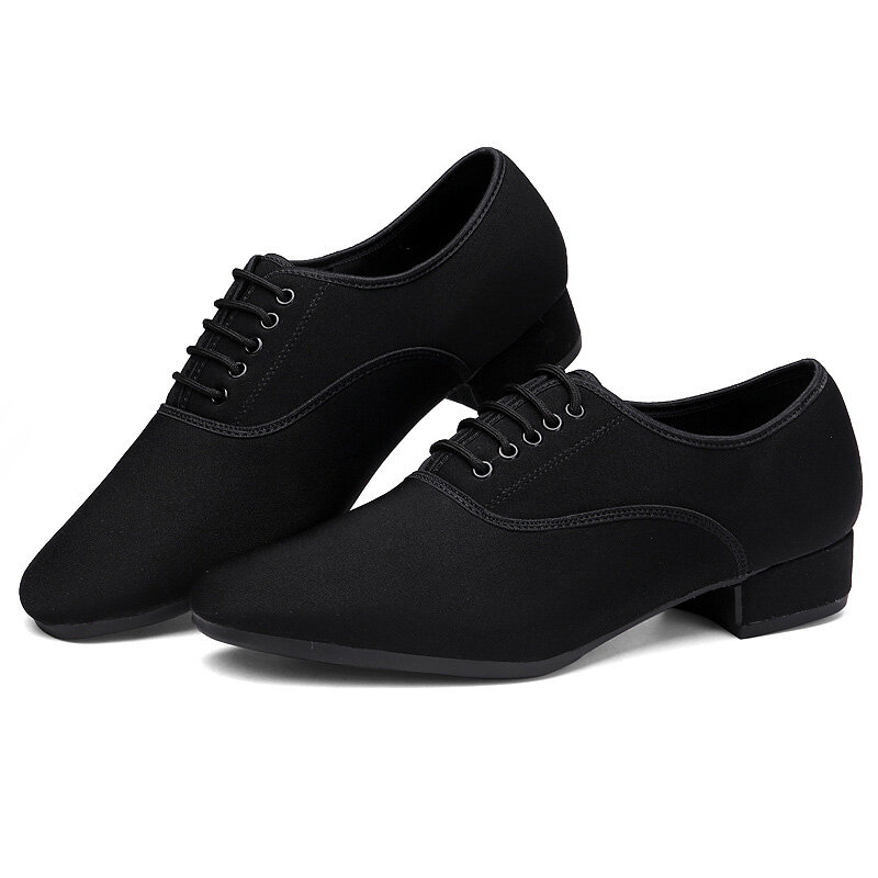 USHINE Men's Ballroom Dance Shoes Latin Tango Morden Rumba Social Dance Shoes Low Heel
