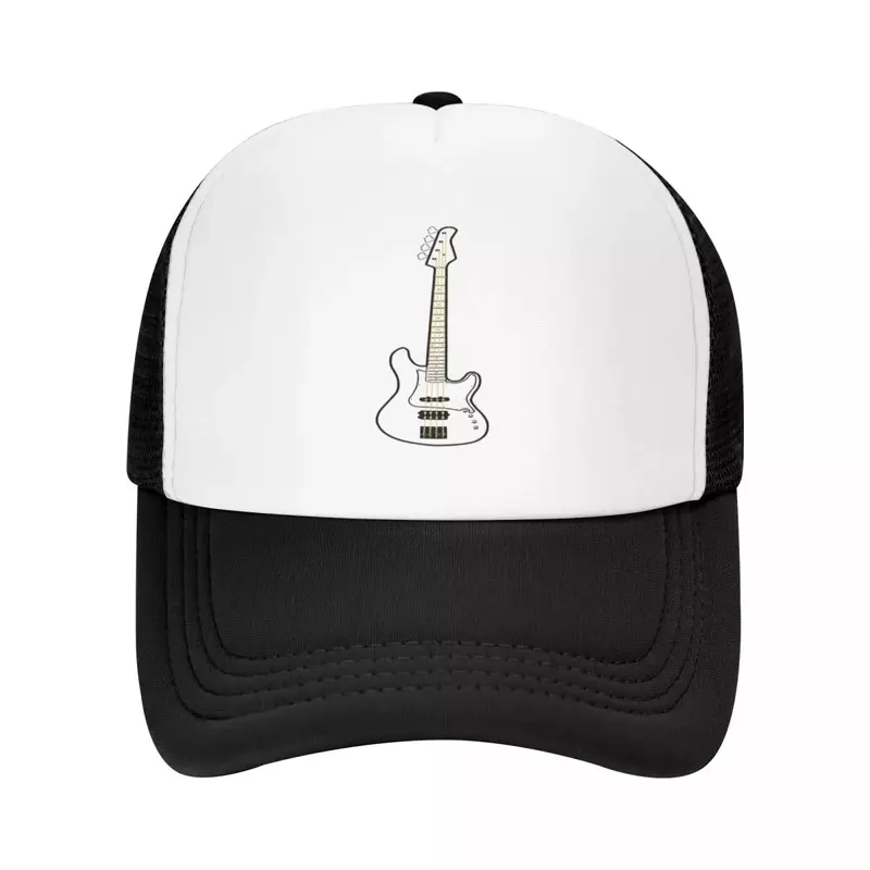 Gorra de béisbol de bajo y guitarra para hombre y mujer, gorro de pesca de diseñador, regalo para guitarrista