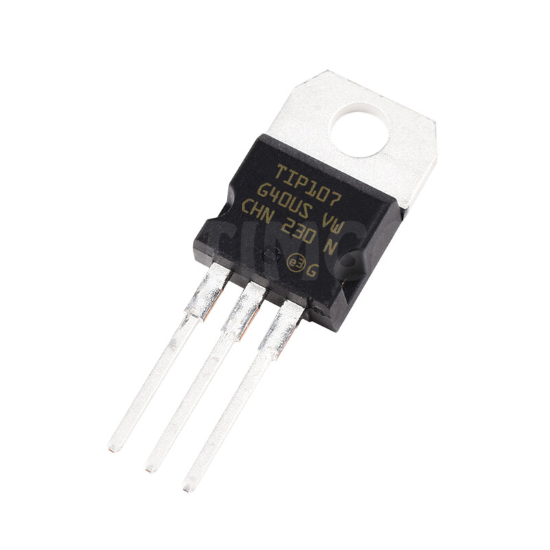 10 PZ/LOTTO TIP107 TO-220 Transistor 8A 100V