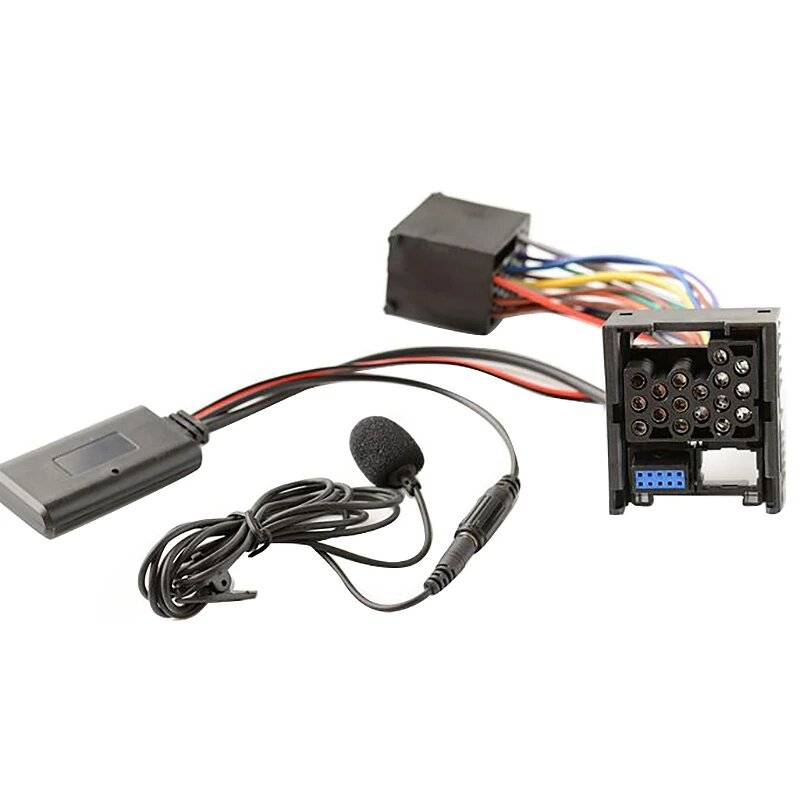 Adaptateur de câble Audio, 10 broches, Bluetooth 5.0, Microphone AUX, 3.5MM, pour BMW E46 série 3 2002 – 2006 business CD