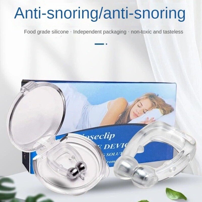 Antisnoring nariz clip dos homens, dormir noite uso, ronco, uso especial