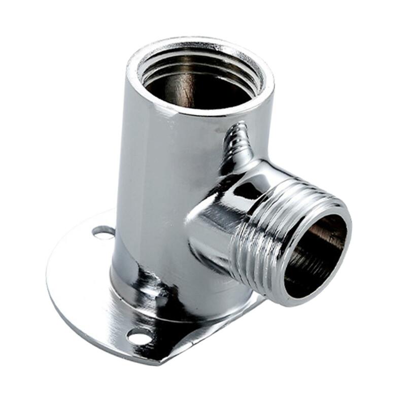 Shower Nozzle Fixed Base Universal Stainless Steel for Kitchen Household Lawn