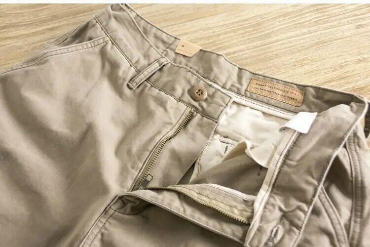 Pantalones cortos cargo para hombre, shorts informales con bolsillos, talla grande 5XL 60, verde militar, caqui, Verano