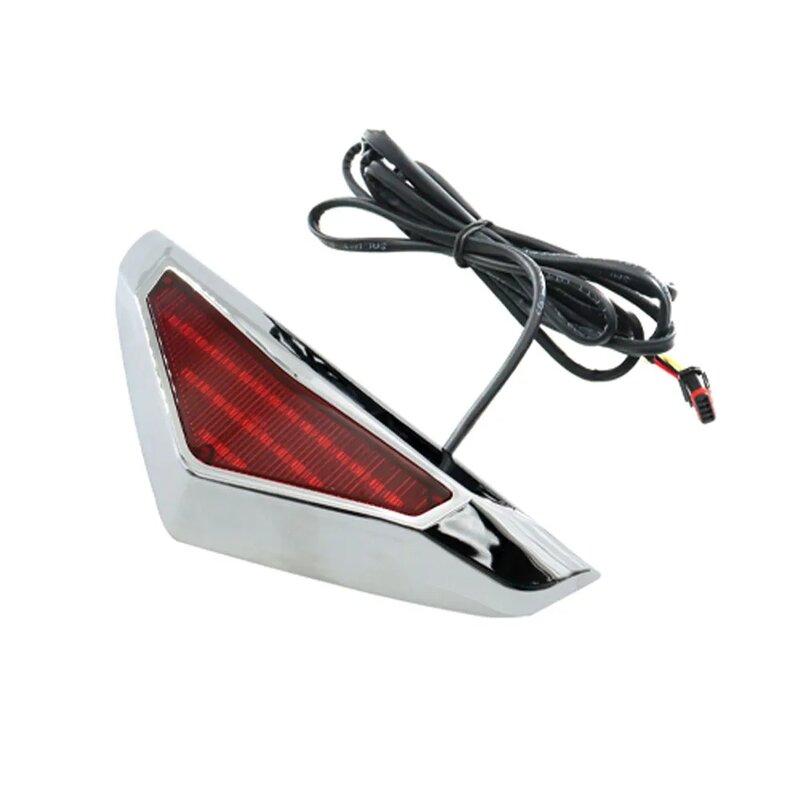 Lampu LED hitam Chrome sepeda motor, lampu LED Trim untuk Honda Goldwing GL 1800 F6B 2018-2024 2022 2023