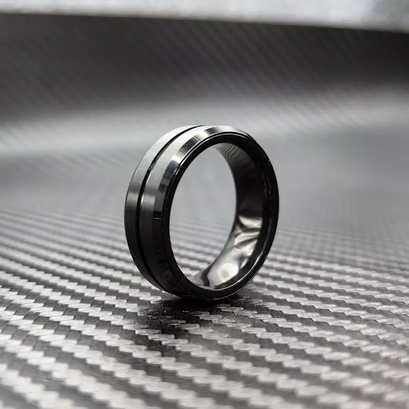 EDC Fidget slider aksesori Fashion, cincin Ratchet penghilang stres untuk dewasa, magnetik logam ADHD cincin kasual Haptic koin