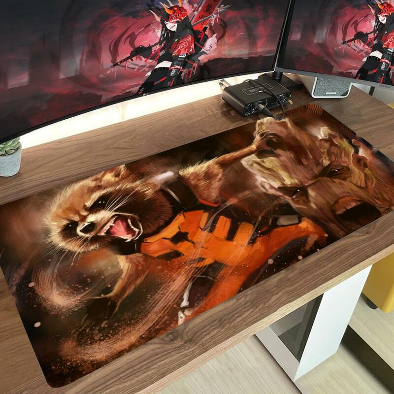 Rubber Mat Home Mouse Pad V-Violent Flaming BearDesk Accessories Player Mats for Csgo Custom Mouse pad Mouse Laptop Computer pad