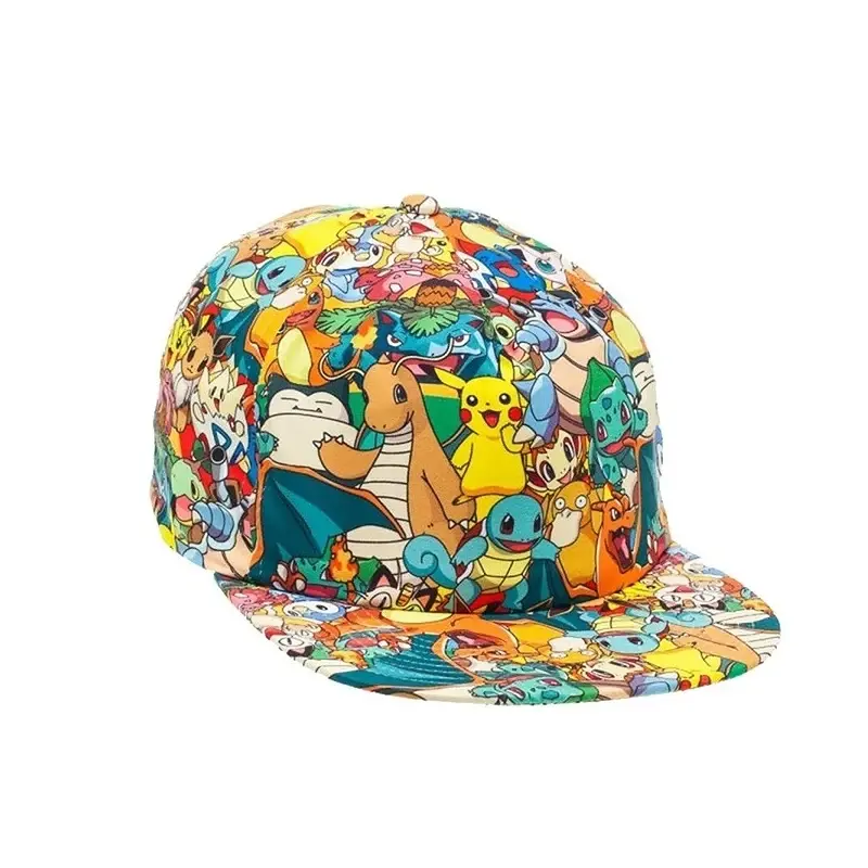 قبعة بيسبول خارجية من بوكيمون ، واقي حافة منحنية ، إكسسوارات للأطفال ، قبعات سلسلة رسوم كرتونية للأطفال ، أولاد وبنات
