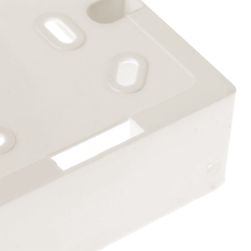 범용 파워 박스 스위치 박스 케이스 용 방염 온도 컨트롤러 박스 86x86mm 3.3 깊이 컴팩트 드롭 배송