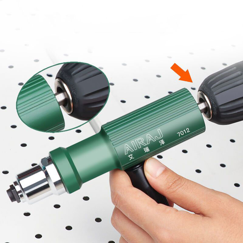 Electric Riveting Gun Conversion Head Tools Mackerel Nut Puller Riveters for Rivets Rivnut Tool Rivet Machine Drill