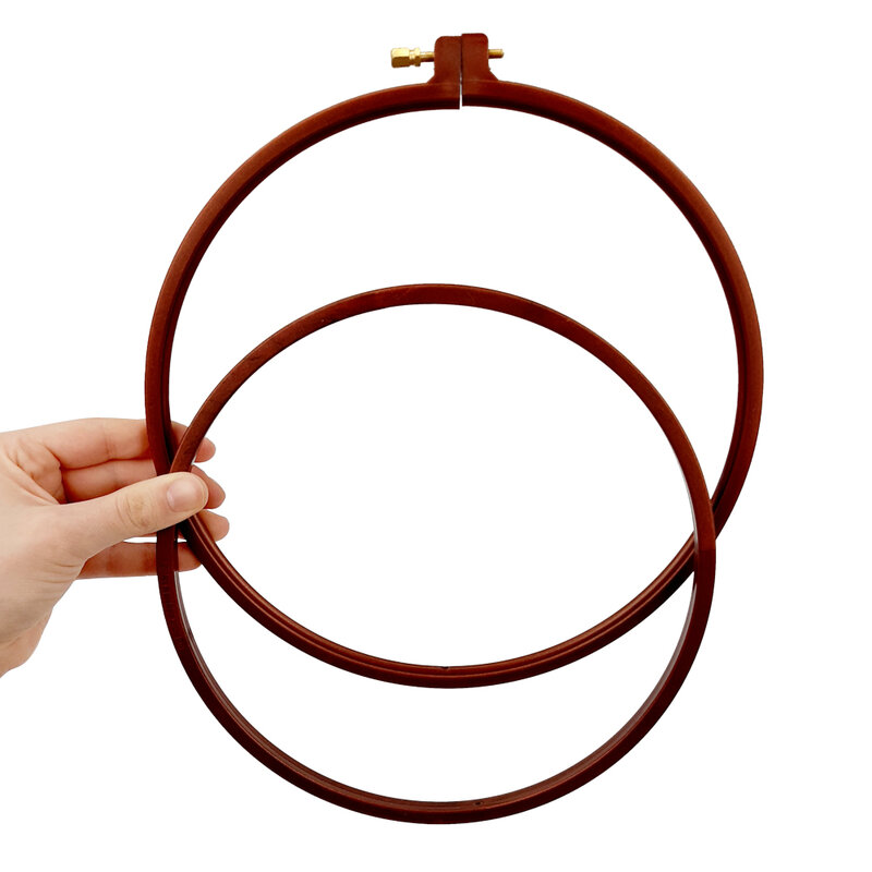228mm DIY Embroidery Hoop Tool Accessory Circle Round Bamboo Frame Art Craft Cross Stitch Sewing Manual Tool