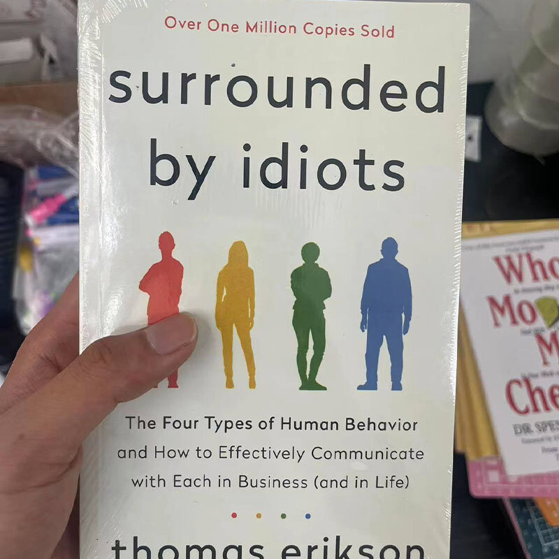 Окруженные идиотами четыре типа человеческого поведения Томаса Эриксона книга на английском языке Бестселлер-роман