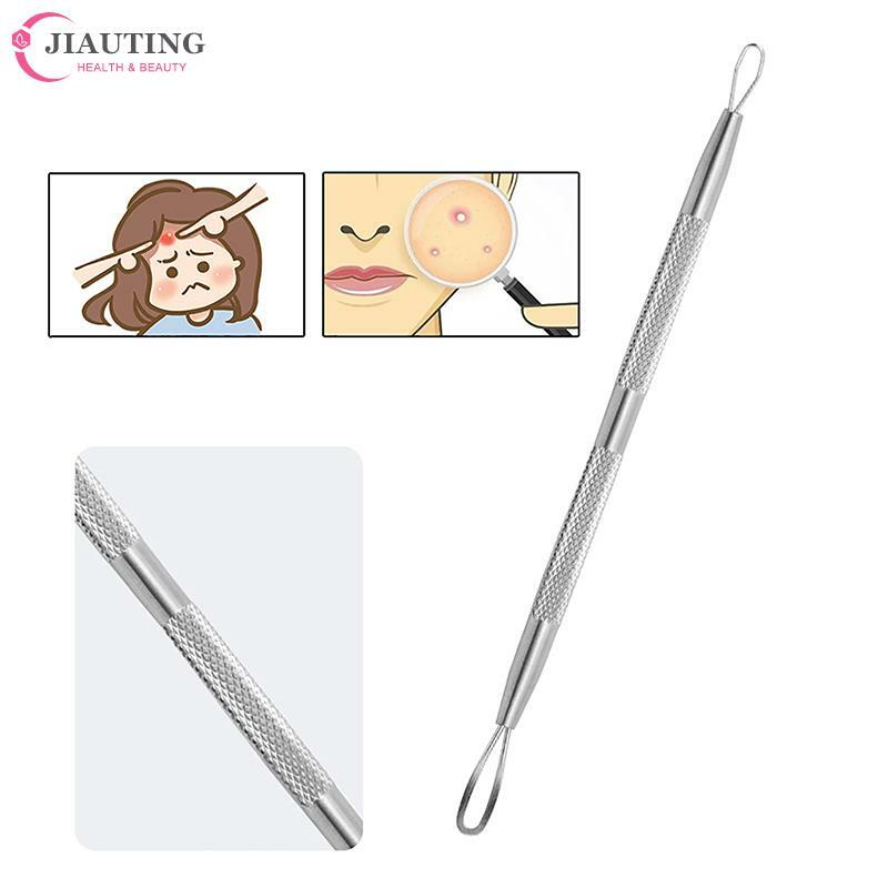 Dual Heads Acne Needle Blackhead Blemish Squeeze brufolo Extractor Remover Spot Cleaner Beauty Skin Care Tool