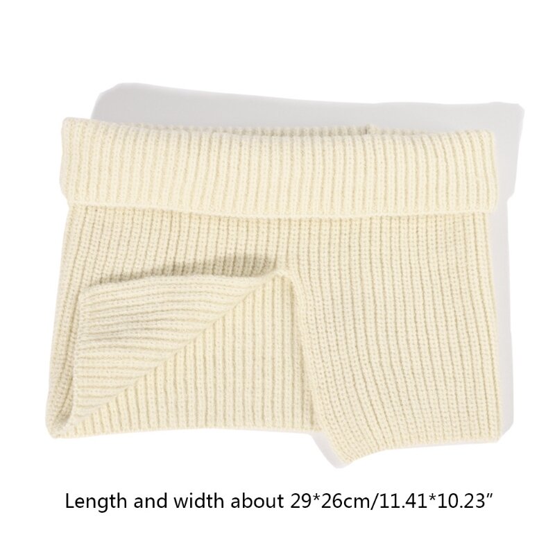 estilo cachecol para mulheres inverno falsa lenços decorativos lenço cor sólida
