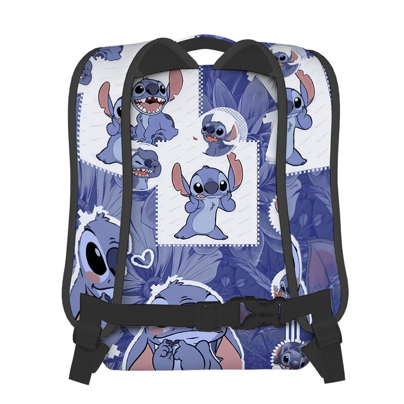 Школьный ранец Stitch Disney, милый школьный ранец и Ститч, Вместительная дорожная сумка для мальчиков и девочек с героями мультфильмов