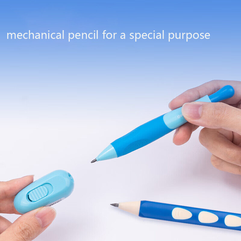 Apontador de lápis automático para material escolar infantil, lápis especiais, um must-hter para começar a escola, 3PCs, 2.0mm