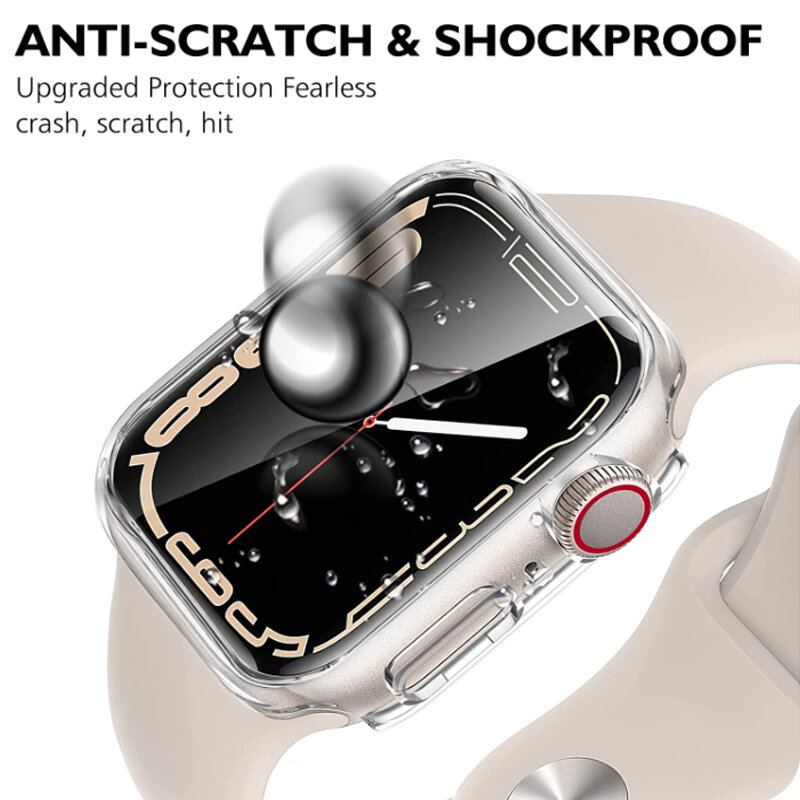 Película Protetora de Tela para Apple Watch, Ultra 9 8 7 6 SE 5, Película Hidrogel Macia para iWatch Serie, 45mm, 41mm, 40mm, 38mm, 42mm, 44mm, 49 milímetros