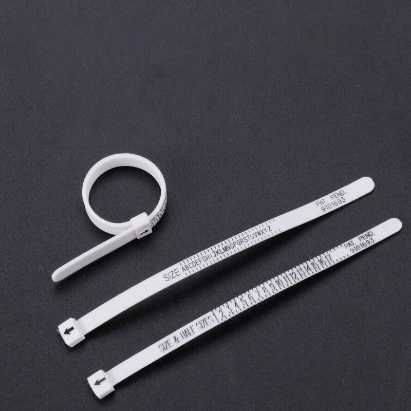 Ring sizer Measure Finger Coil Ring Sizing Tool UK/US/EU/JP Size Measurements Ring Sizer Gauge Tools Jewelry Accessory Newest
