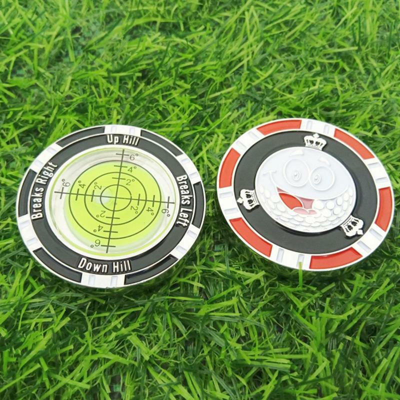 Golf Hang Meter Golfball Marker Wasserwaage hochpräzise Golf werkzeuge Leveler für Garten architektur Golf zubehör