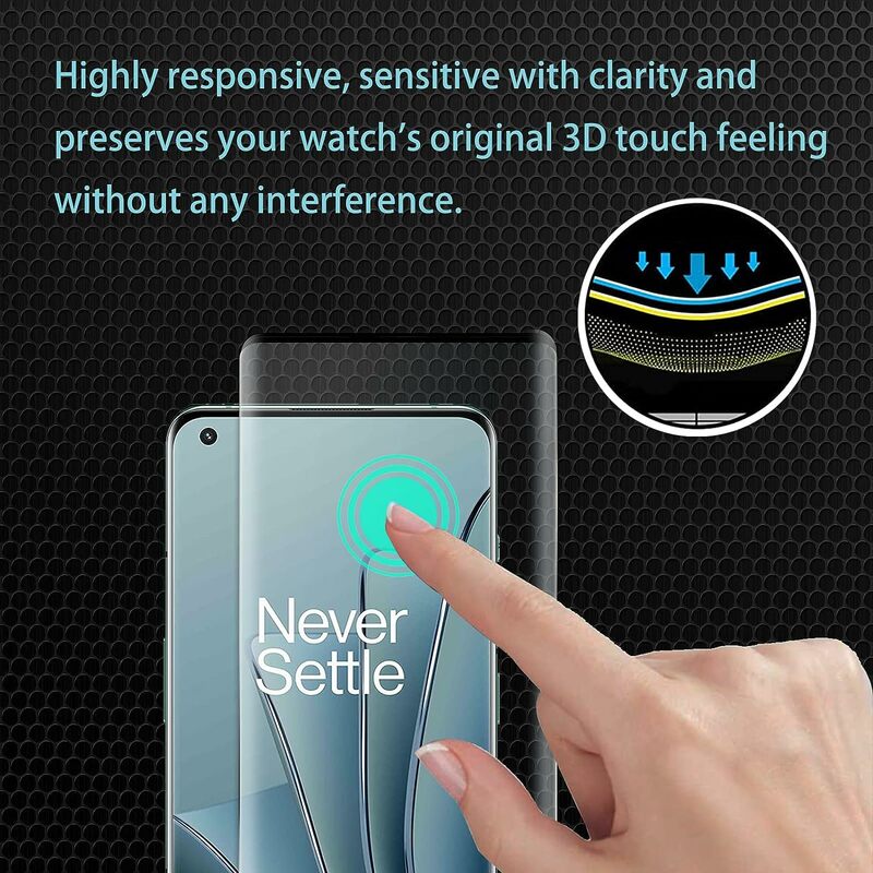 1/4Pcs Tempered Glass For OnePlus 10 Pro Screen Protector Glass Film