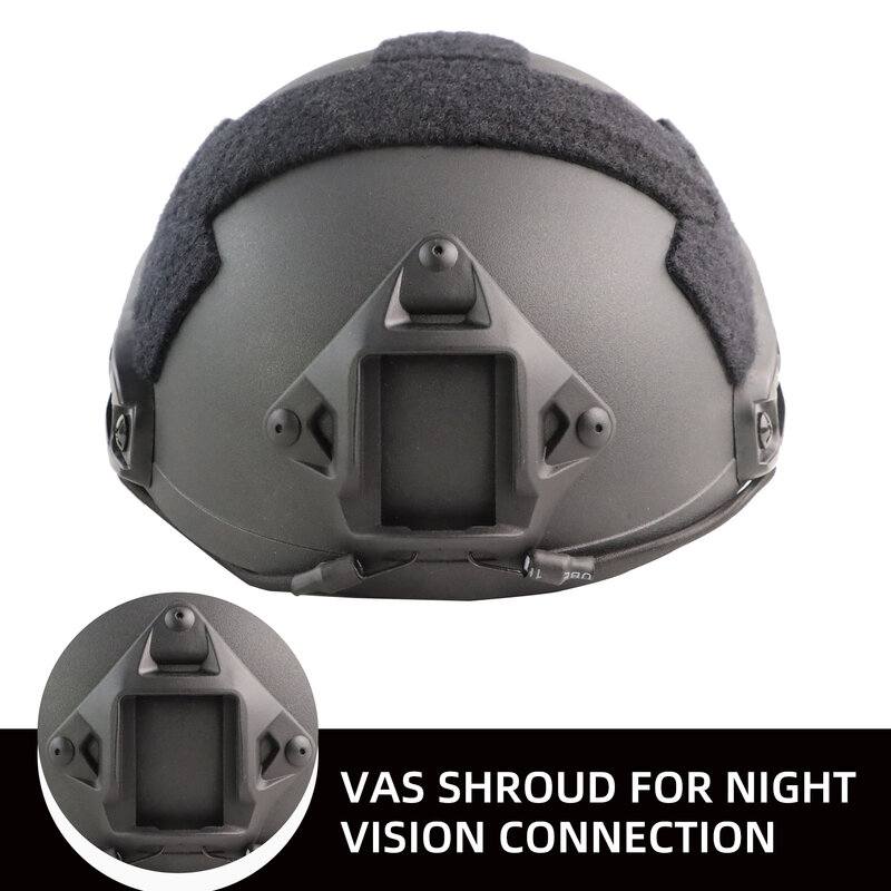 BOOIU Fast MH Style Helmet ABS Hełm taktyczny do CS Airsoft Paintball Gra Outdoor Sports Myślistwo Strzelanie Kaski
