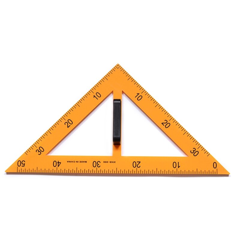 Y5GE Set da disegno con geometria magnetica da 4 pezzi strumenti da disegno di classe con righelli a triangoli