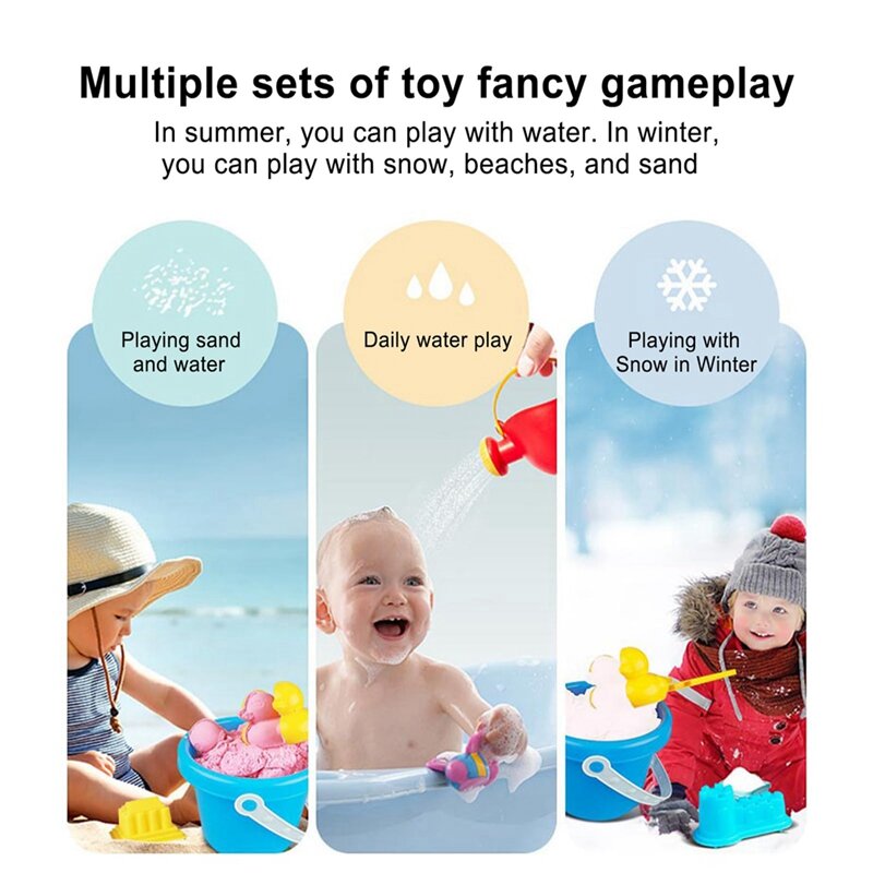 Strumento con manico per la lotta con la palla di neve, Kit di stampi per la neve per giocattoli per la creazione di palle di neve, inverno all'aperto, per bambini e adulti