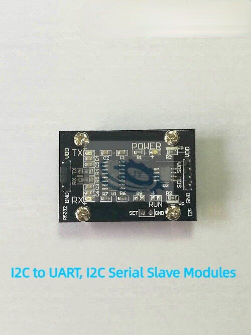 Módulo serial i2c para uart, módulo escravo serial i2c rs232 para i2c i2c i2c para serial smbus i2c