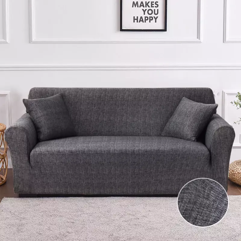 Elastyczne pokrowce na sofę do salonu fotel geometryczny Loveseat narzuta na sofę narożnik w kształcie L trzeba zamówić 2 sztuki