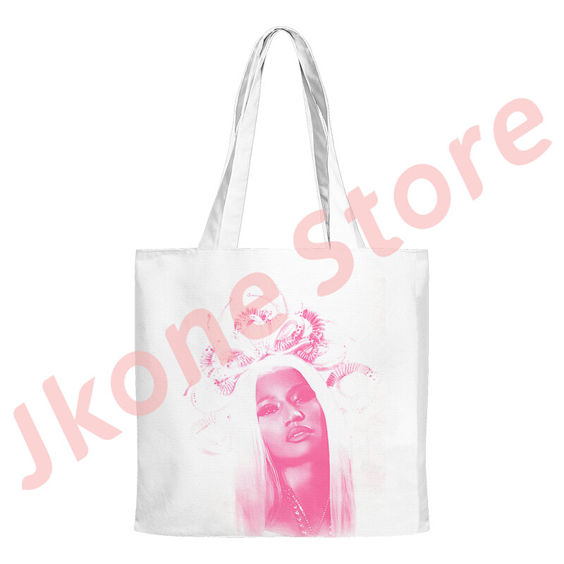 Unisex Nicki Minaj Bolsas de Ombro Rosa Friday 2 Tour Merch, Streetwear Casual Engraçado, Moda