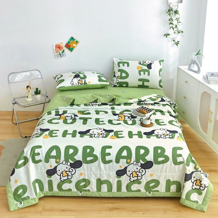 New exception cotton 100% Xinjiang cotton summer cool quilt four-piece set