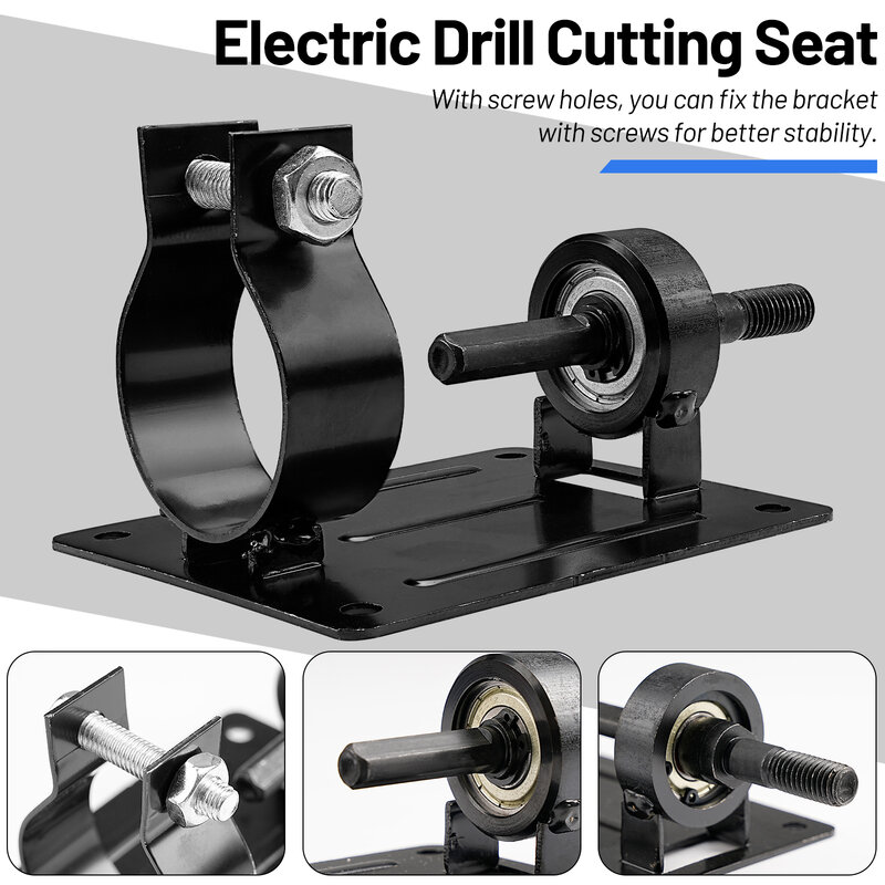 Electric Drill Modified Grinder And Polisher Bracket Polishing Sharpening Artifact Edging Bracket With Grinding Wheels