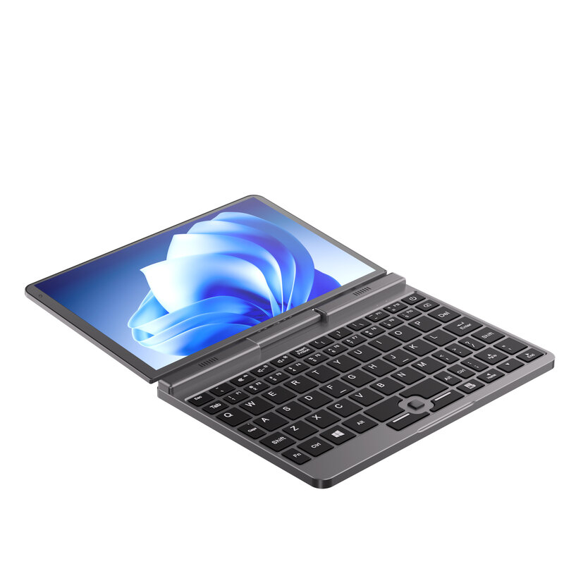 2023 AKPAD 12th Gen Mini Laptop Intel N100 Quad Core 8 Inch Screen LPDDR5 12G 4800MHz Windows10/11Pro WiFi6 BT5.2 RJ45 LAN