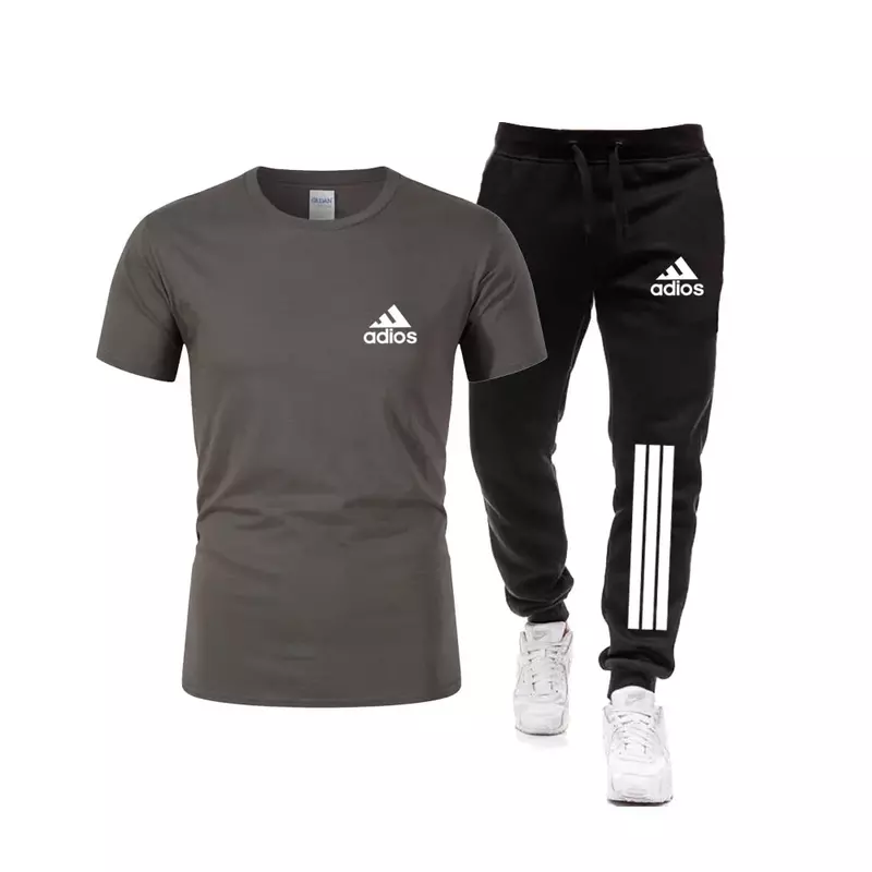 2024 Men's Quick Dry Breathing Tracksuit T-shirt Fitness Training Game Basketball Fashion