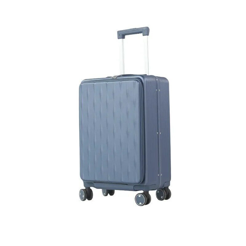 (012) Walizka na kółkach z otwartą pokrywą 20-calowa wielofunkcyjna walizka na pokład biznesowy