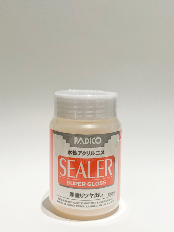 PADICO Sealer vernice acrilica a base d'acqua Super Gloss/Matte 100ml per resina di pelle di carta di legno di argilla