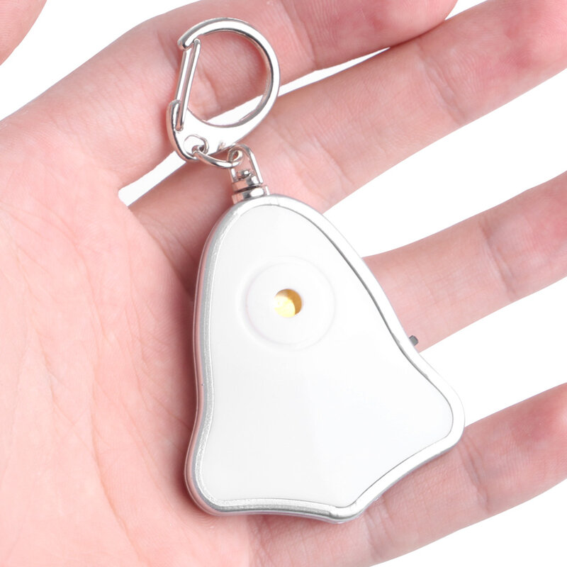 Sound Control Verloren Schlüssel Finder Locator Schlüsselbund LED Licht Taschenlampe Mini Tragbare Pfeife Schlüssel Finder