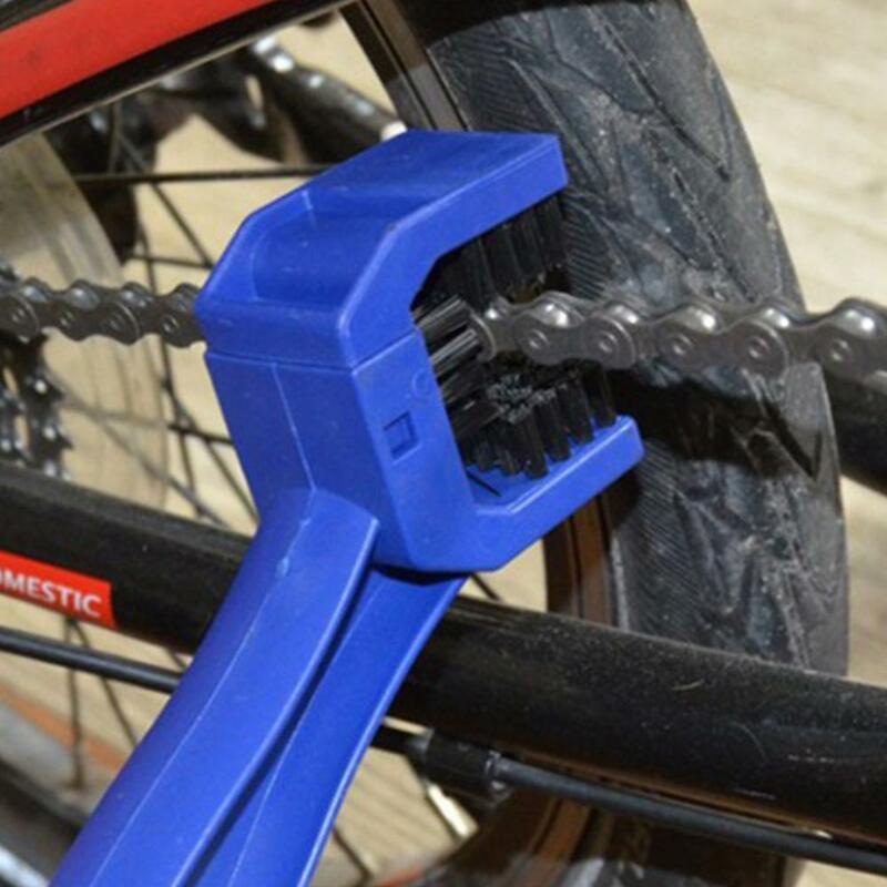 Portable Chain Cleaner Motorcycle Road Bike Chain Clean Brush Bicycle Clean Motorcycle Tools Chain Cleaner Maintenance Tool