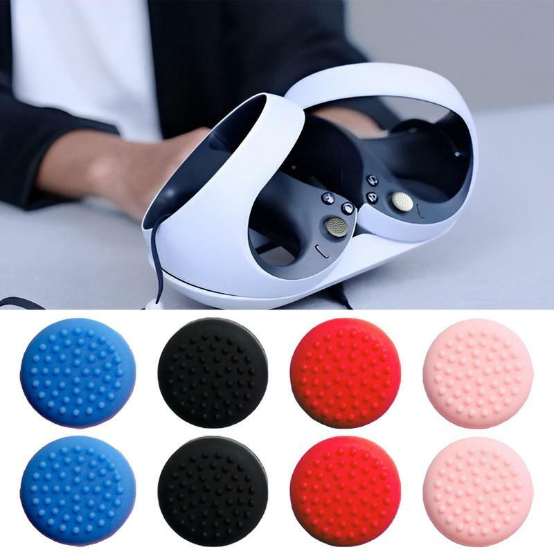 Controller Thumb Silicone Stick Grip Caps Cover For Sony PSVR2 Handle Rocker Caps  Anti-slip Protective Silicone Rocker Caps