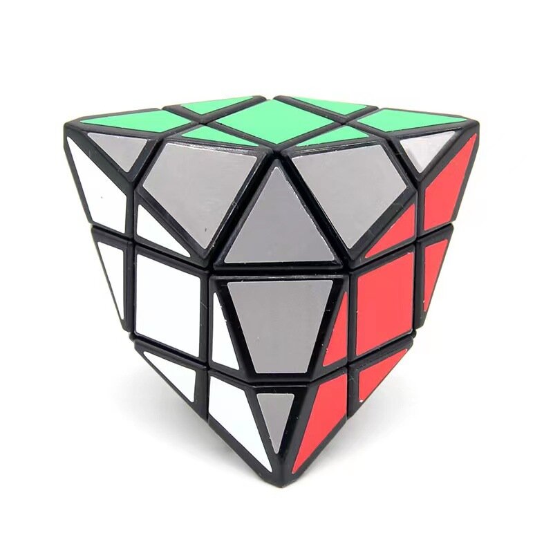 Diansheng 매직 큐브 4 축 스피드 퍼즐 큐브, 특수 모양 교육 두뇌 티저, 트위스트 루빅스 퍼즐, 매직 큐브 장난감