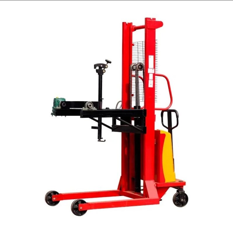 Semi-electric Drum Stacker High Cost Performance Electric Stacker Made In China Oil Drum Stacker