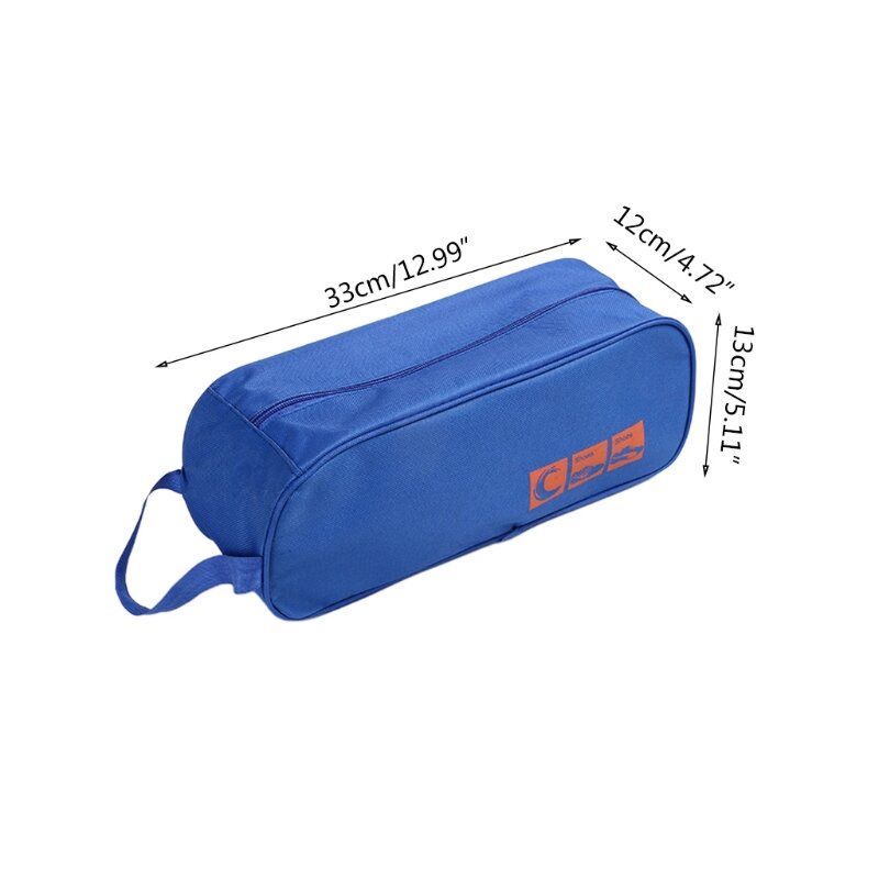 Travel Shoes Bag 33x12cm Waterproof for Basketball Football Shoes Household Shoes Storage Bag