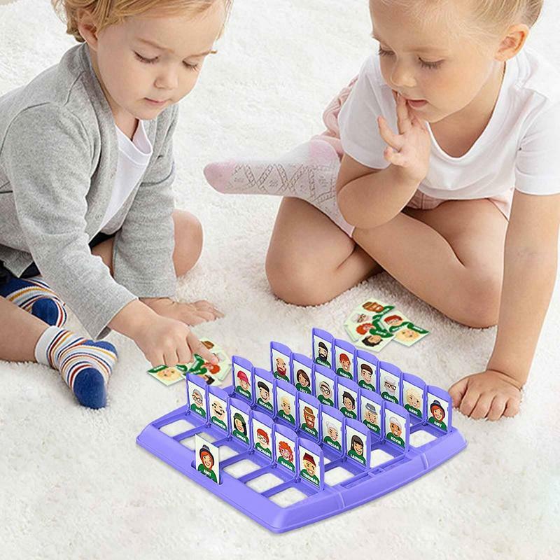 Juego de mesa de adivinación Original, suave y seguro, fácil de usar, juego de adivinación multijugador para niños de 6 años