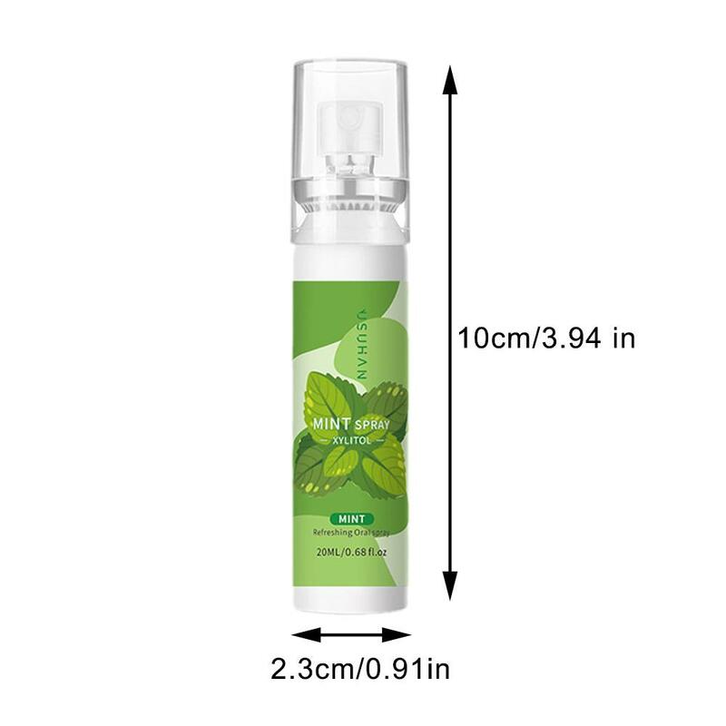 22ml orale fresco Spray deodorante per la bocca trattamento degli odori orali rimozione orale alito cattivo frutta Litchi sapore di pesca cura orale persistente