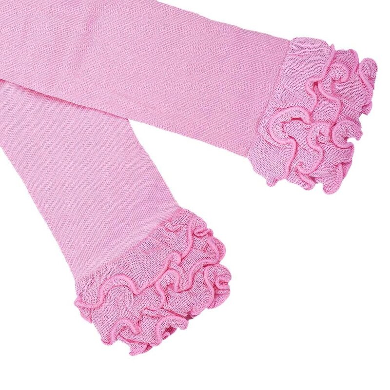 Baby Girl Leg Warmers With Lotus Lace Cotton Solid Color Legwarmer Girls Foot Warmer Infantil Protectores De Rodillas
